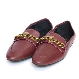 KURT GEIGER LONDON Loafers Women's Size 40 US size 8.5 Maroon Flats